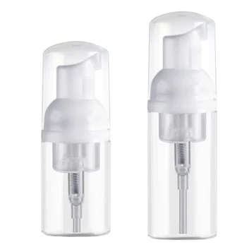 

24pcs/lot 30ml 60ml Mini Plastic Foaming Liquid Soap Dispenser White Pump Bottles Small Travel empty foam pump bottle