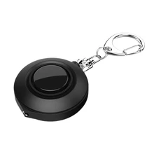 Porte clés d'alarme de sécurité personnelle 110db, alarme de sécurité avec lumières LED, alarme d'urgence pour femmes et enfants