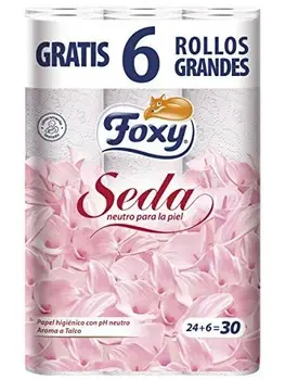 

Foxy carta igienica seta – 30 pezzi