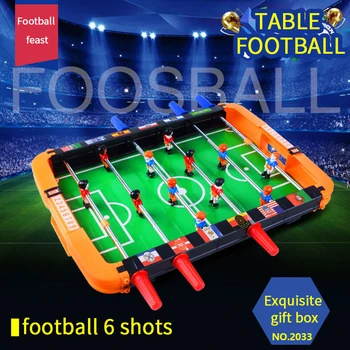 

Kids Table Football Machine Children Desk Soccer Toys Entertainment Mini Table Game 4/6 Shots Party Game Toy Birthday Gifts