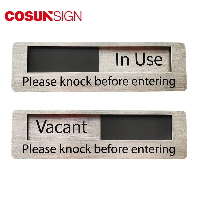 Vacant Door Sign Occupied Sign In Use Door Signs For Public Place Meetingroom Bathroom Door Plates Aliexpress