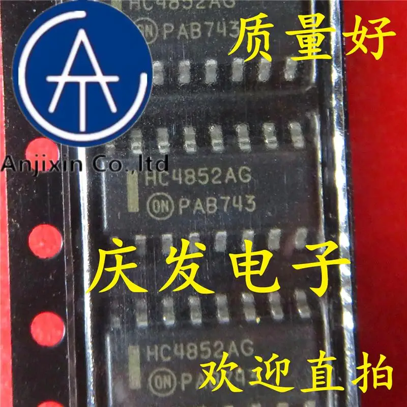 

10pcs 100% orginal new in stock MC74HC4852ADR2G HC4852AG SOP16