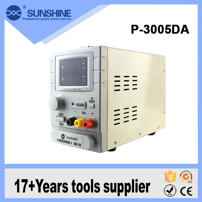 100FIX P-3005DA 4 цифры дисплей Регулируемый DC Регулируемый источник питания 30v5A блок питания ноутбука - Цвет: P-3005DA