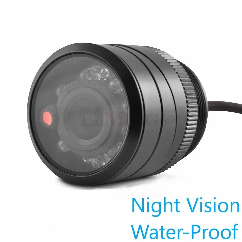 Reverse Parking Backup Cam Monitor 2.4G Wireless RCA Video Transmitter Receiver Adapter Kit for Car DVD Monitor Rear View Camera (2)