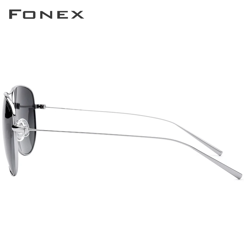 FONEX Солнцезащитные очки авиаторы мужские и женские ультралегкие зеркальные