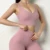 Sexy Deep V Shockproof Running Fitness Vest Women Beauty Back Gym Workout Yoga Crop Top Нейлон Дышащий Спортивный бюстгальтер