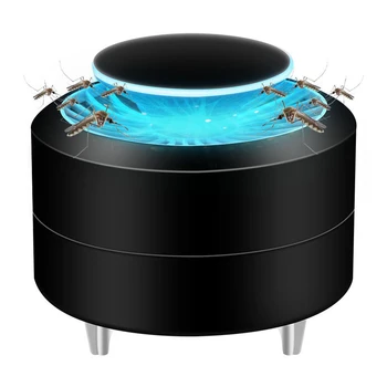 

White LED Killer Lamp Catcher USB Lamp Fan Pest Insect Trap Light Repellent Black/White Mosquito killer USB Electric