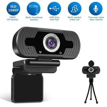 

STARSHINE New webcam Full HD 1080P Web Cam Desktop PC Video Calling Webcam computer Laptop Camera with Microphone FL80