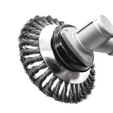  1 Set 150mm/200mm Steel Wire Trimmer Head and Gearbox Fixing Kit Grass Brush Cutter Dust Removal Weeding Plate for Lawnmower 