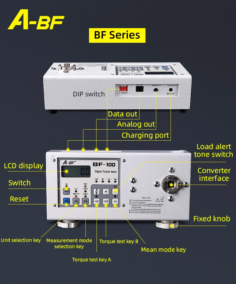 A-BF hp-50 импульсный крутящий момент тестер электродвигатель тестер электрическая партия электрическая дрель Высокая точность цифровой измеритель вращающего момента