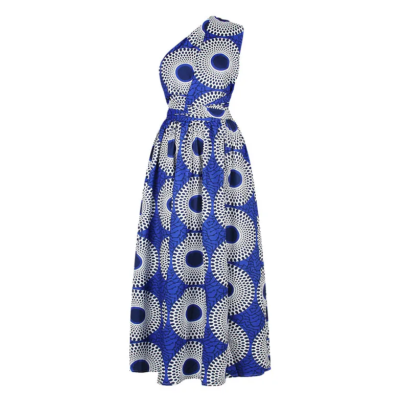 Longue Robe Africaine Wax Pour Femmes 203 Longue robe africaine wax pour femmes 202