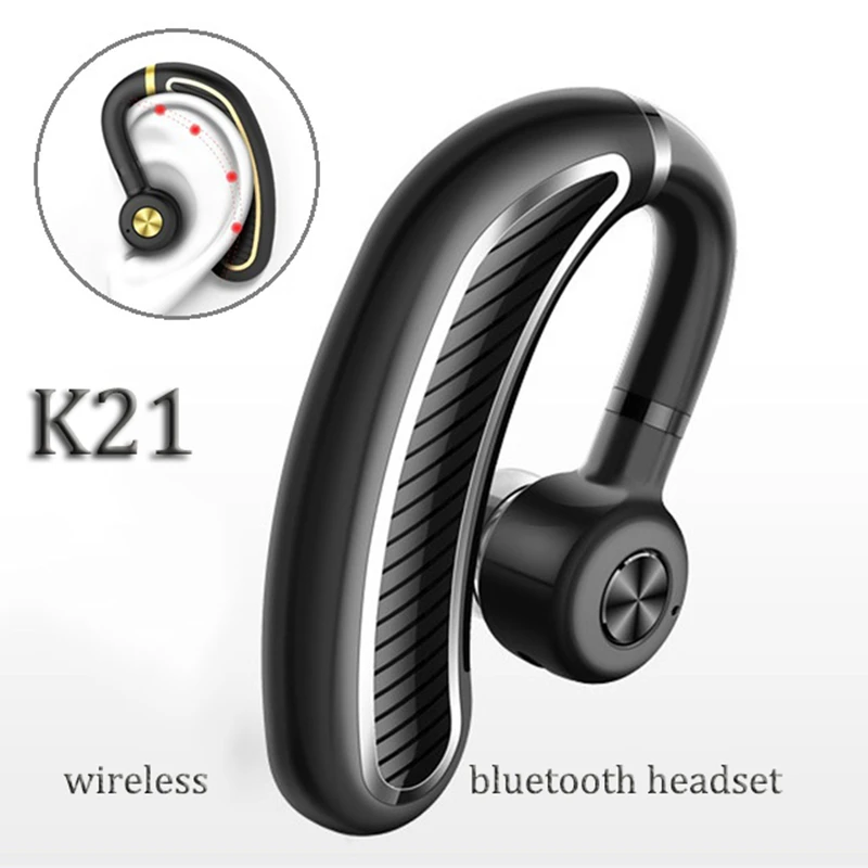 K21 Bluetooth Беспроводные наушники с одной стороны водонепроницаемые для Iphone Xiaomi Redmi