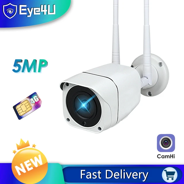 Cámara 4G 1080P Wifi 3G tarjeta SIM para exteriores, cámara bala inalámbrica de vigilancia seguridad CCTV, Mini HD, impermeable, tarjeta SD - AliExpress