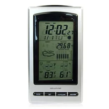 Метеостанция комнатной влажности беспроводной температуры Открытый термометр будильник домашний Прочный портативный электронный цифровой