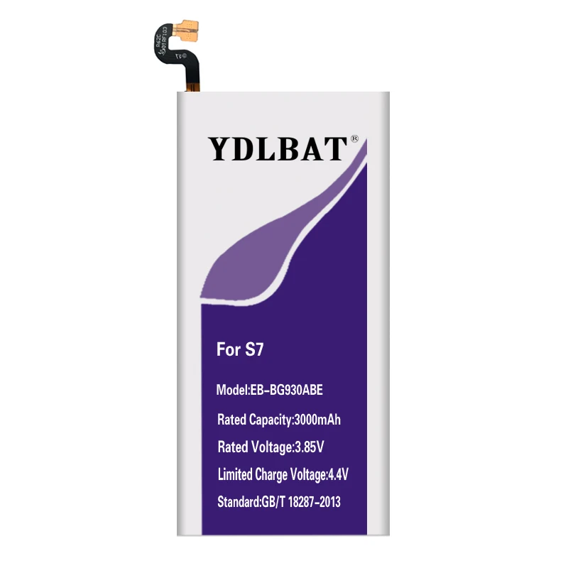 YDLBAT 3000 мА/ч, EB-BG930ABE Батарея для samsung Galaxy S7 G930F G9300 G930