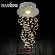 Современные K9 хрустальные люстры висячие светильники лампы дешевые Preety спираль популярные высокое качество светильник
