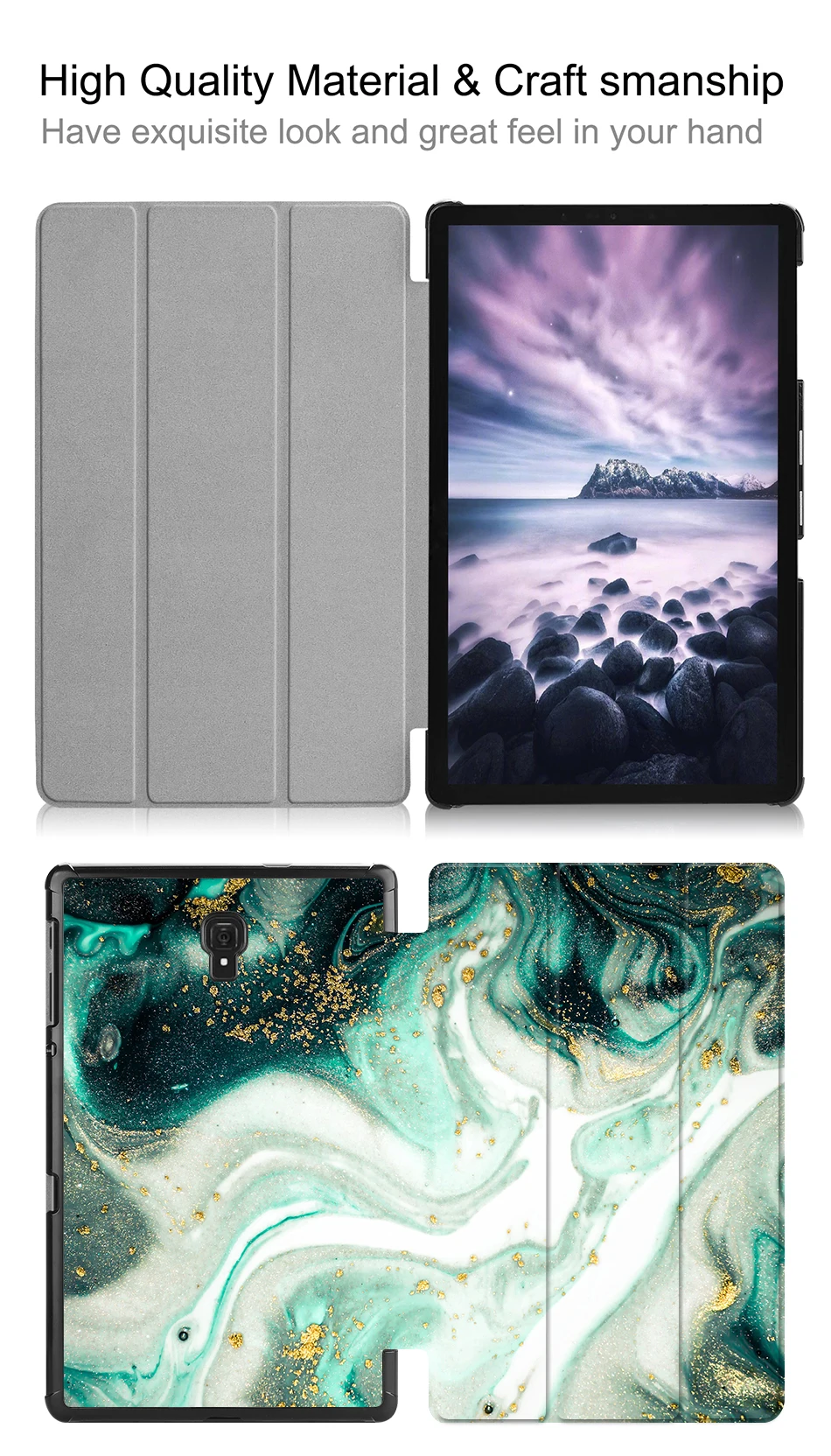 Красочные Halo lights случай для samsung Galaxy Tab 10,5 2018 SM-T590 SM-T595 T590 T595 Флип Smart Cover для samsung tab 10,5''