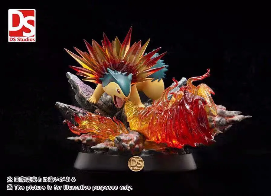 DS Typhlosion статуя окрашенная модель 16 см коллекция скульптура GK