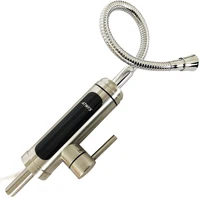 ATWFS chauffe-eau instantané robinet chauffe-eau sans réservoir cuisine robinet d'eau chaude salle de bains chauffage électrique 220v coque en acier inoxydable 6