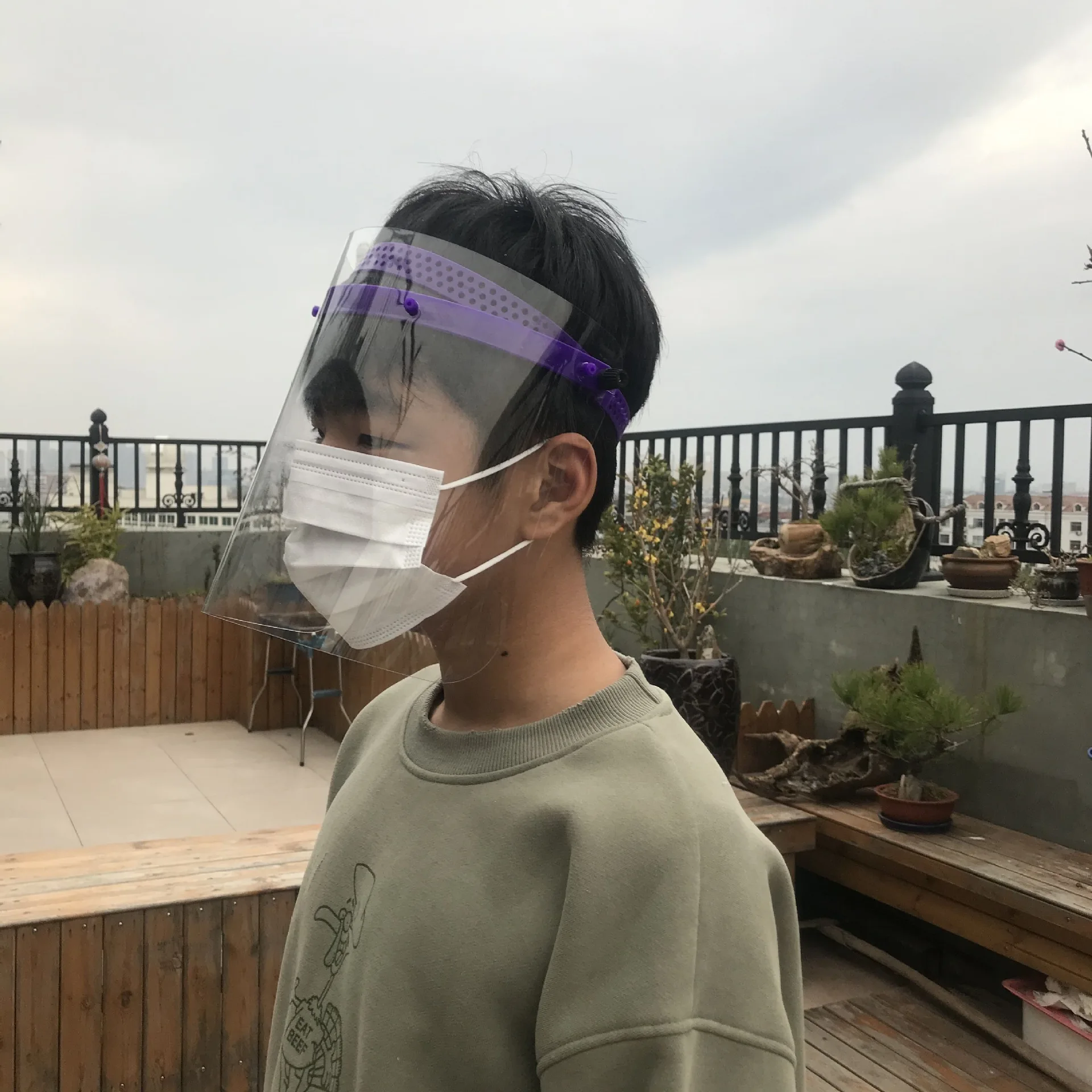 

New High-definition Transparent Protective Cap Anti-Saliva Splash Summer Anti-droplet Mask Face Windproof Sun Visor Hat