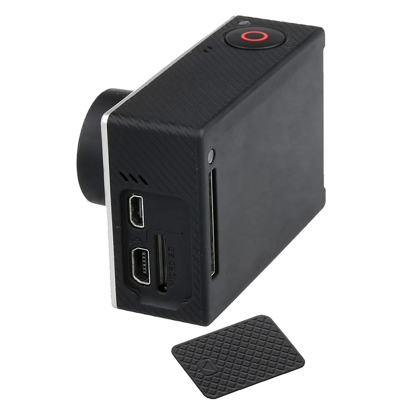 Сменный Боковой защитный чехол Mini USB для GoPro 3 + аксессуары экшн камеры 4 Hero O2K0|Чехлы