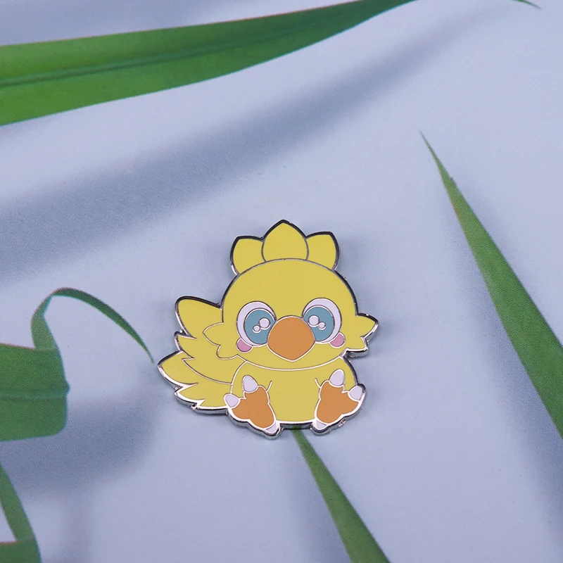 Final Fantasy Chocobo значки милые геймерские колготки гольфы|Броши| |