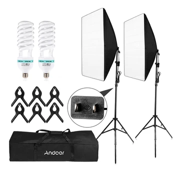 

Andoer Photography Studio Cube Umbrella Softbox Light Lighting Tent Kit Photo Video Equipment photography accessories
