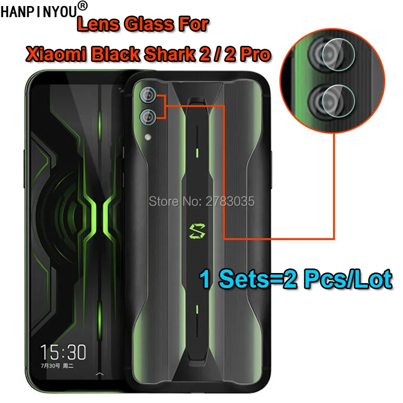 1 комплект = 2 шт./лот, для Xiaomi Black Shark 2/2 Pro, ультра тонкая задняя камера, защита объектива, задняя камера, крышка объектива, закаленное стекло, пленка