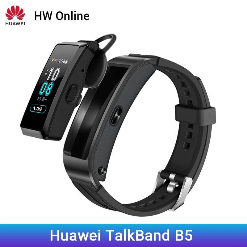 

Huawei Smartband Huawei TalkBand B5 Smart Bracelet Heart Rate Tracker Call with Bluetooth Touch Screen Sleep Monitor