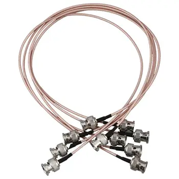 

5 pcs 50CM BNC Male plug to BNC Male M/M Plug RG316 Pigtail RF Jumper Cable Cord
