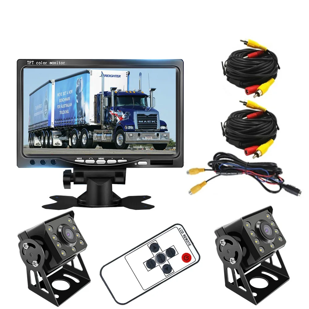 Автомобильная резервная камера водонепроницаемая 8 ИК светодиодный ночного