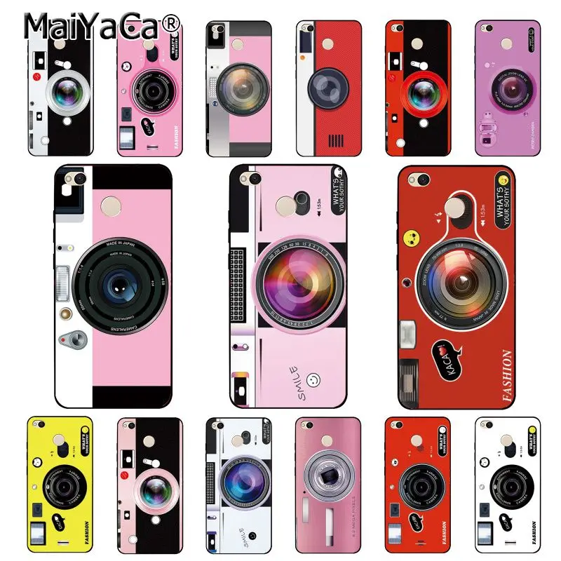 

MaiYaCa Retro Camera Phone Case for Xiaomi mi5 6 A1 A2 Lite Mi9 9SE mi8lite 8explorer Pocophone F1