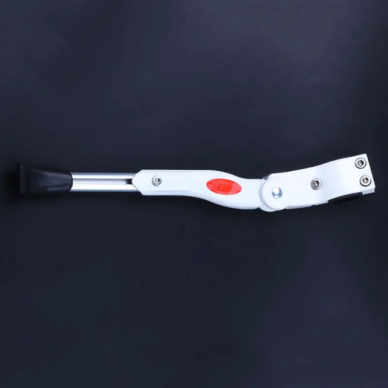 Белый алюминиевый сплав велосипед Велоспорт kickstand подходит для 1" 20" 2" 26"