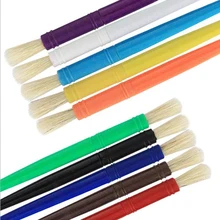 5 шт./компл. с круглой головкой художественный Краски щетка ярких цветов Ручка масляная живопись акриловые Краски ing кисточка для художников Краски экологических требований для начинающих