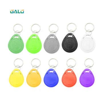 

100 RFID tag ID cards 125Khz tags RFID induction key card token key token tag ring key chain reading RFID access control system