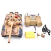 Simulation Smoking RC Battle Tank Crawler Light Remote Control Heavy Machine Tank One Key Smoke Artillery launch Boy Toy Gift 6