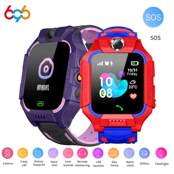

696 Q19 Kids Smart Watch LBS Positioning SOS Call Camera Two Way Call Voice Chat Long standby time Sleep detection Kids Watch