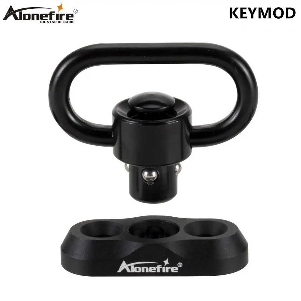 Alonefire M580 Keymod Sling Mount кнопочный QD Sling Поворотный для Keymod Handguard Rail
