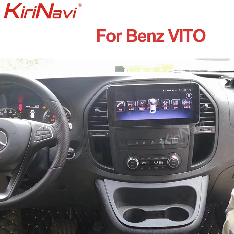 KiriNavi Universele широкий экран 10,25 ''Android 9,0 автомобильный dvd-плеер gps навигация автомобильный Радио для Nissan Volkswagen Skoda Toyota