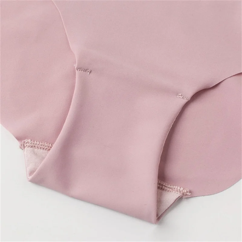 CXZD Seamless Panty Set Underwear Female Comfort Intimates Fashion Female large size one-piece seamless Low-Rise Briefs Lingerie (11)