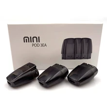 Vmiss 3 pçs/caixa mini ajuste de substituição vagens 1.5ml capacidade apto para justfog minifit cartucho vape pod mod kit