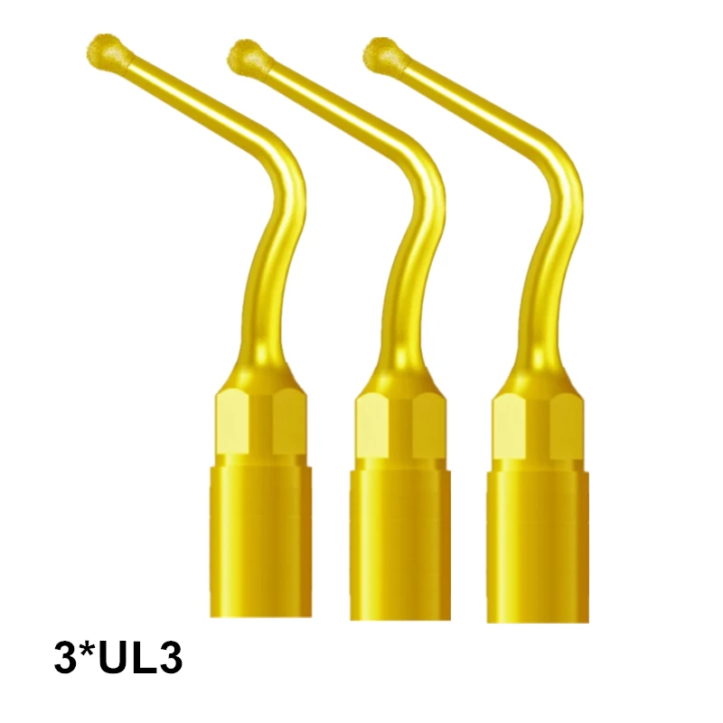 Dentes Sinus подъемный Наконечник 3 шт. UL3 Стоматологический материал для MECTRON и Дятел пьезохирургическое оборудование Стоматологические Инструменты для здоровья