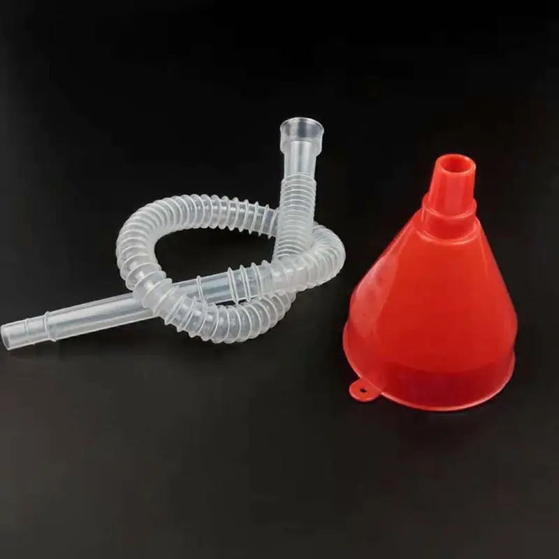 

Car Car Refueling Funnel Detachable Hose Gasoline Engine Oil Additive Motorcycle Farm Machine Use Convenient Anti-leakage Filler