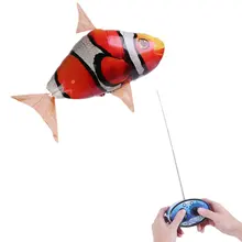 Дистанционное управление Летающая акула игрушка милый клоун воздушные шары надувной гелий RC воздушный беспилотный самолет НЛО с светильник лучший рождественский подарок
