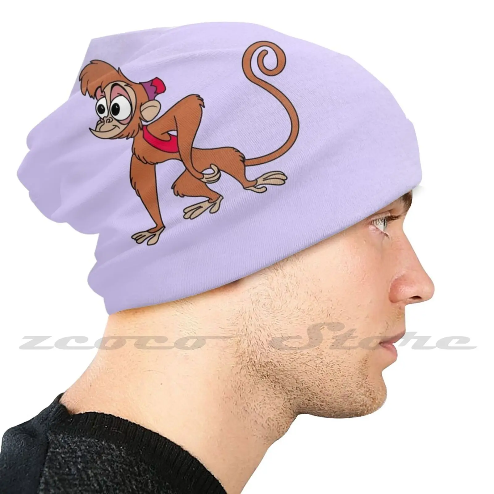 Cappello in maglia Abu elastico morbido modello personalizzato cappellino  presente Abu Aladdin Sidekick Jasmine Raja Monkey simpatico amico scimmia  Abu - AliExpress