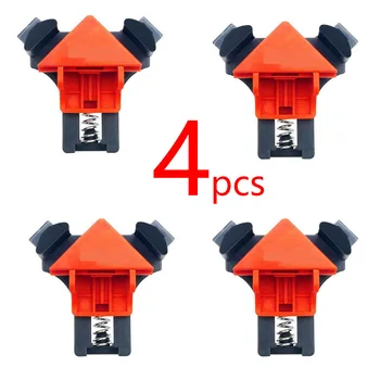 

Hige quality 90 Degree Right Angle Clamp Fixing Clips Picture Frame Corner Clamp Woodworking Hand Tool Angle Clamps Pipe Clamp