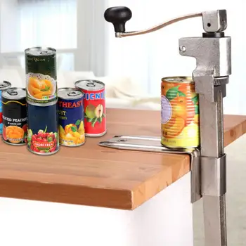 

Commercial Restaurant Desk Style Can Opener Industrial Table Mount Manual Bottle Tin Opener Jar Opener Kitchen Cooking Tool