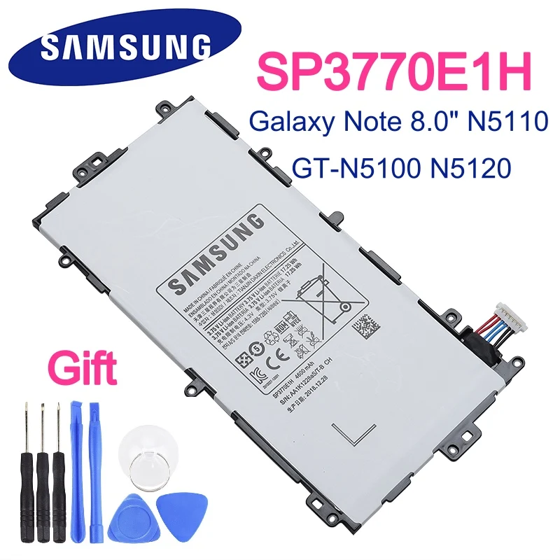 Samsung Original Tablet Battery Sp3770e1h For Samsung N5100 N5120