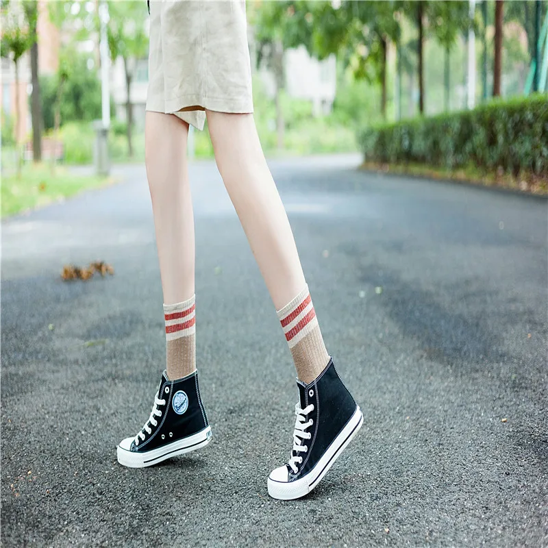 774-3 Red Street Autumn Winter Women's stockings 774 - Цвет: 774-3