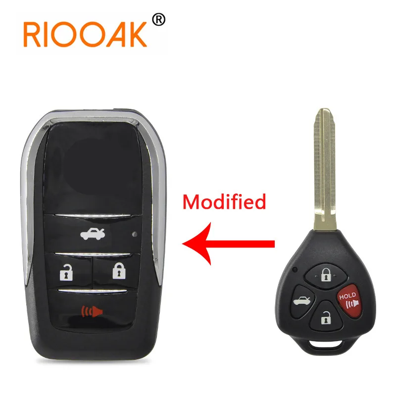 

Car Remote Control Key Shell Case Modified Replace Key Case For Toyota Camry Corolla Avalon Matrix RAV4 Venza Yaris